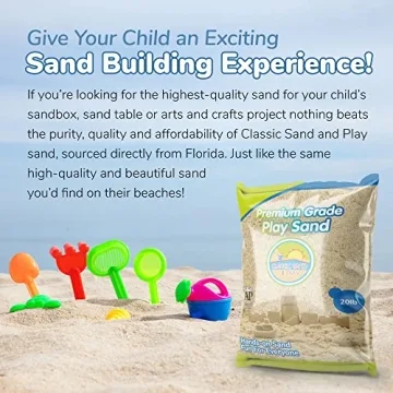 Non-Toxic Classic Sand for Creative Play and Sensory Fun