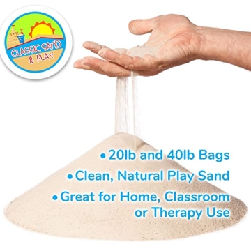 Non-Toxic Classic Sand for Creative Play and Sensory Fun