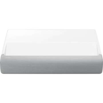 SAMSUNG 120" The Premiere Ultra Short Throw 4K UHD Smart Single Laser Projector for Home Theater, HDR, 2.2Ch Surround Sound System w/ Alexa Built-In (SP-LSP7TFAXZA, Latest Model)