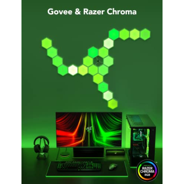 Govee Glide Hexa Light Panels for Custom Decor and Ambiance
