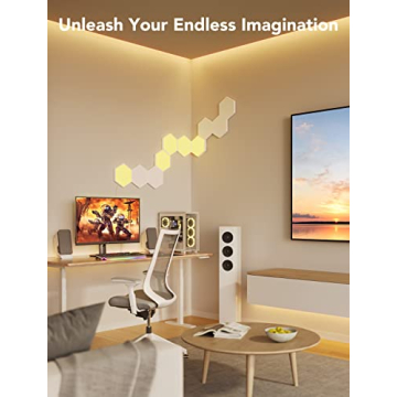 Govee Glide Hexa Light Panels for Custom Decor and Ambiance