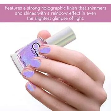 Color Club Halographic Nail Polish for Stunning Nails