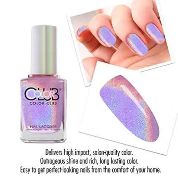 Color Club Halographic Nail Polish for Stunning Nails