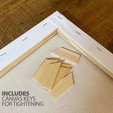 Milo Stretched Artist Canvas 48x60 2-Pack - Ready to Paint