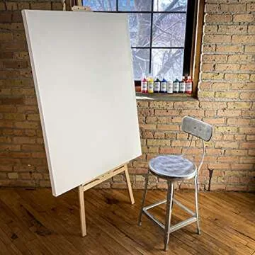 Milo Stretched Artist Canvas 48x60 2-Pack - Ready to Paint