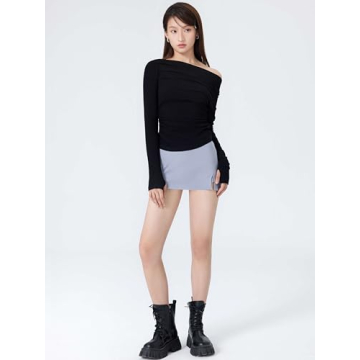 CIDER Asymmetrical Off-Shoulder Top for Women