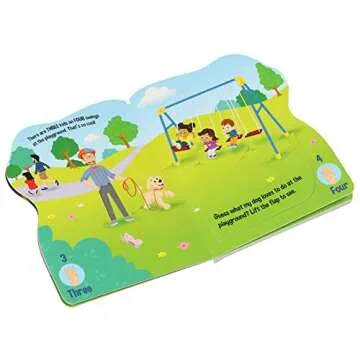 Blippi One Happy Dog Shaped Board Book for Kids