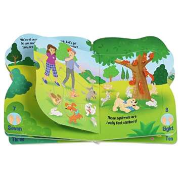 Blippi One Happy Dog Shaped Board Book for Kids