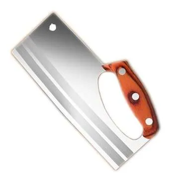 Meat Cleaver,Cleaver Knife, Chinese Style Kitchen Stainless Steel Cutting Meat Knife Special Super Sharp Ladies Slicing Vegetable Fruit Cooked Food Knives (Color : ABC)