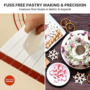 Large Silicone Baking Mat – Non-slip, Easy Clean & Reusable
