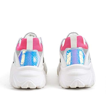 LUCKY STEP Women Chunky Platform Sneakers for Stylish Comfort