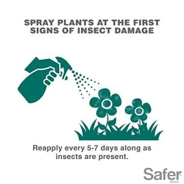 Safer 5118-6 Insect Killing Soap Concentrate - Insecticidal Soap for Plants - Kills Aphids, Whiteflies, Thrips, Spider Mites, and More - OMRI Listed for Organic Use - 6 Pack