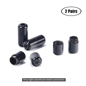 anan520 Elastic No Tie Shoe Laces For All Ages - 2 Pairs