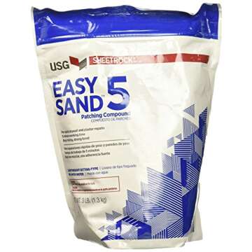 U S Gypsum Easy Sand Compound Ideal for Fast Wall Repairs