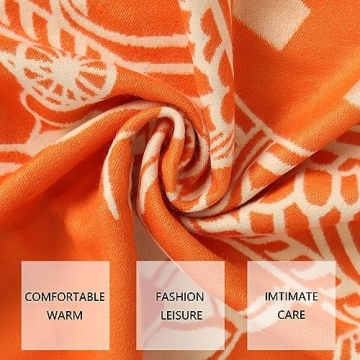 EXTREE Luxurious Pashmina Scarf Reversible Shawl Wrap