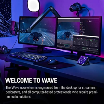 Elgato Wave Mic Arm – Adjustable Boom Arm with Cable Management