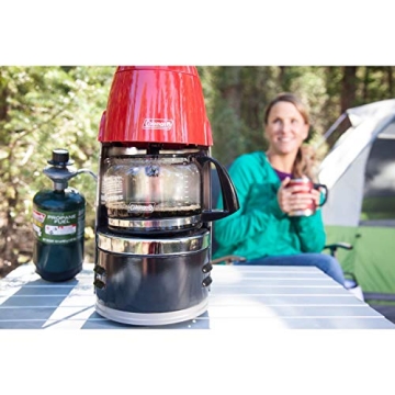 Coleman Camping Propane QuikPot Coffee Maker 10 Cups