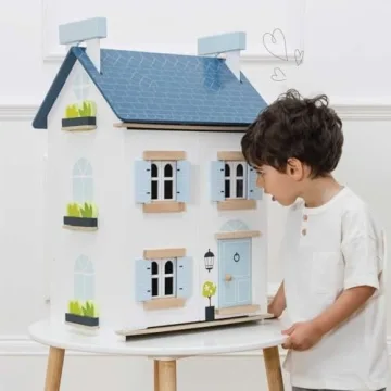 Le Toy Van Wooden Sky Doll House for Kids - Safe & Sturdy