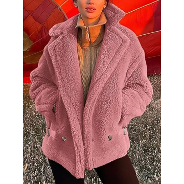 PRETTYGARDEN Women's Sherpa Winter Coat - Chic & Cozy