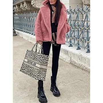 PRETTYGARDEN Women's Sherpa Winter Coat - Chic & Cozy