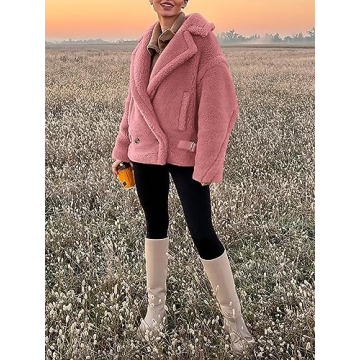 PRETTYGARDEN Women's Sherpa Winter Coat - Chic & Cozy