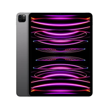 Apple iPad Pro 12.9-inch (6th Generation): with M2 chip, Liquid Retina XDR Display, 2TB, Wi-Fi 6E, 1...