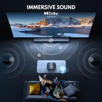 GooDee 4K Mini Projector - WiFi Bluetooth Supported