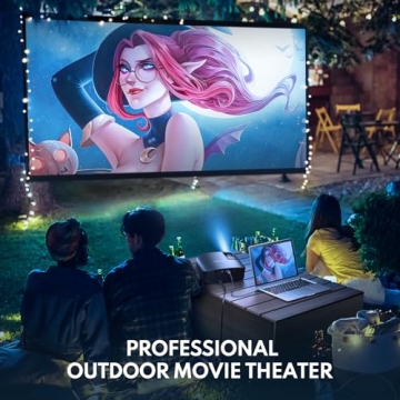 GooDee 4K Mini Projector - WiFi Bluetooth Supported