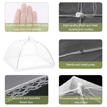 Onarway Outdoor Food Covers - Mesh Protection
