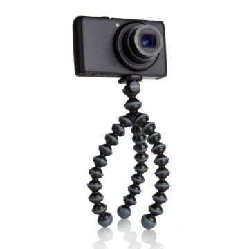 JOBY JB01249-0EN GorillaPod Original - Flexible Camera Tripod for Point and Shoot Cameras - Charcoal