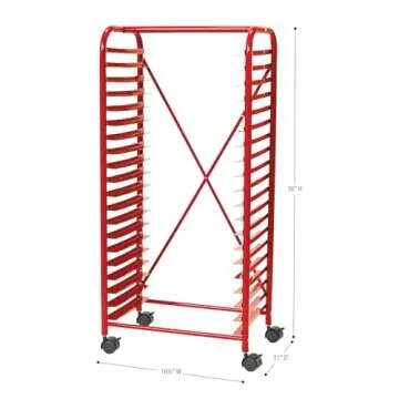 Mobile Art Rack for Easy Organization and Transport