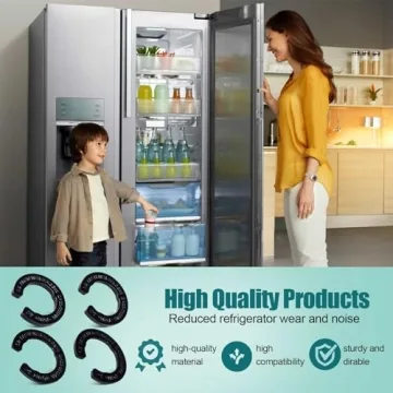 Refrigerator Door Hinge Shims - Height Adjust Kit