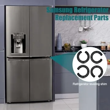 Refrigerator Door Hinge Shims - Height Adjust Kit