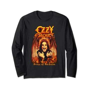 Ozzy Osbourne - Demon Wings Long Sleeve T-Shirt
