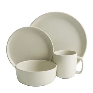 Gibson Home Zuma Dinnerware Set for 4 - Stylish Stoneware