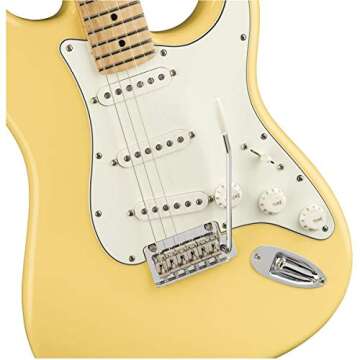 Fender Player Stratocaster SSS Electric Guitar, with 2-Year Warranty, Buttercream, Maple Fingerboard