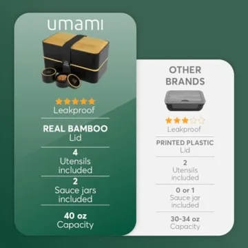 Umami Bento Box - Ultimate Meal Prep Solution