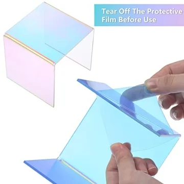 Stylish 6 Pack Acrylic Display Risers for Perfect Showcasing