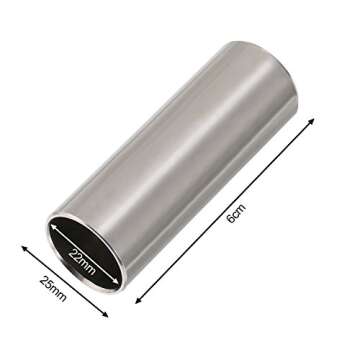 Guitar Glass & Stainless Steel Slide Set for Musicians