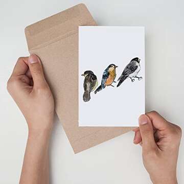 7 PCS Birds Clear Stamps for Card Making and Journaling, Tree Branches Silicone Stamps Birds Rubber Stamps for Scrapbooking DIY Cards Album Crafts Supplies