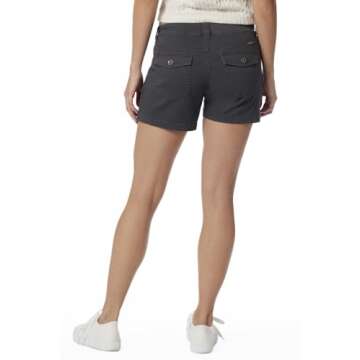 Unionbay Women's Darcy Stretch 5" Inseam Short, Galaxy Grey, 11