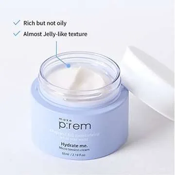 MAKEPREM Hydrate Me Micro Tension Cream for All Skin Types