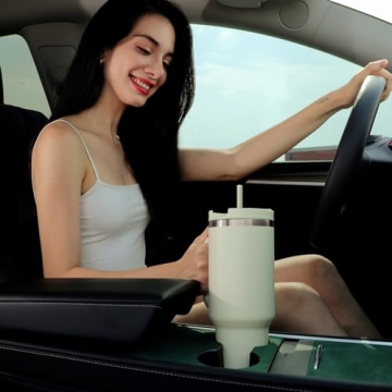 Labulabla Insulated Tumbler with Leak Proof Lid 40oz