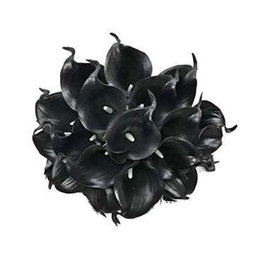 Floral Kingdom 14" Real Touch Calla Lily Bunch - 10 Artificial Flowers