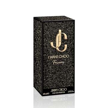 Jimmy Choo I Want Choo Forever Eau de Parfum - Long Lasting Fragrance with notes of Juicy Rose, Jasmine & Vanilla - Floral & Warm - 2.0 fl. oz.