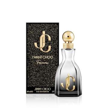 Jimmy Choo I Want Choo Forever Eau de Parfum - Long Lasting Fragrance with notes of Juicy Rose, Jasmine & Vanilla - Floral & Warm - 2.0 fl. oz.