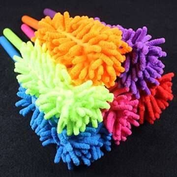 Evaliana Extendable Microfibre Feather Duster - Clean Easily