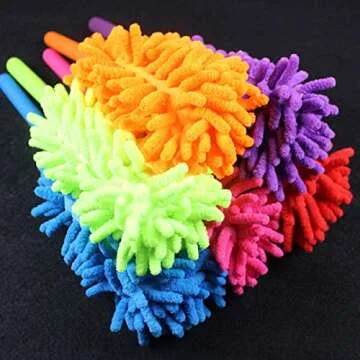 Evaliana Extendable Microfibre Feather Duster - Clean Easily