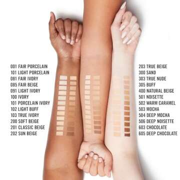 Rimmel London Stay Matte Liquid Mousse - 101 Porcelain Ivory - Foundation, Lightweight, Shine Control, Oil-Free, 1oz