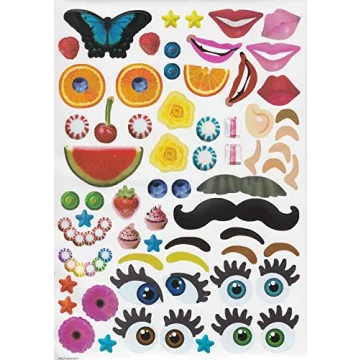 Bendon Create-A-Face Sticker Pad for Creative Family Fun